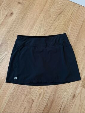 Smartwool Merino Wool Lined Skirt Skort Black Small